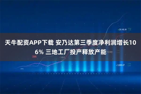 天牛配资APP下载 安乃达第三季度净利润增长106% 三地工厂投产释放产能
